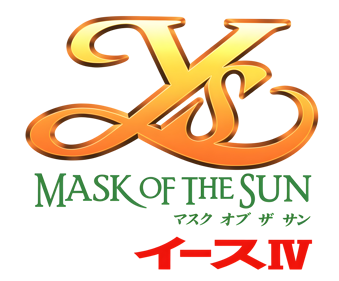 Ys IV: Mask of the Sun - Clear Logo