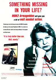 MDK 2: Armageddon - Advertisement Flyer - Front