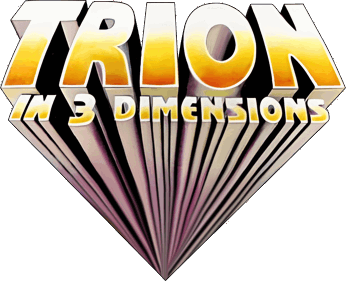 Trion in 3 Dimensions - Clear Logo