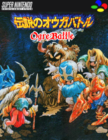 Ogre Battle: The March of the Black Queen - Fanart - Box - Front