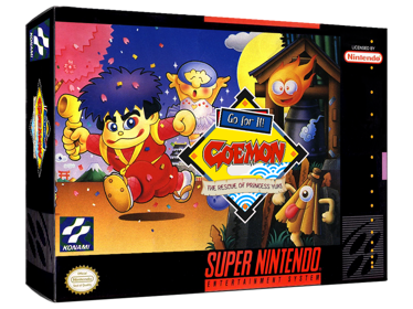 The Legend of the Mystical Ninja - Box - 3D