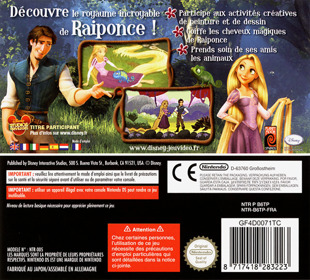 Tangled - Box - Back