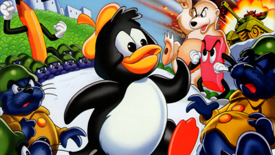 Amazing Penguin - Fanart - Background