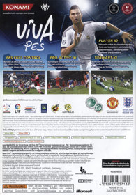 PES 2013: Pro Evolution Soccer - Box - Back