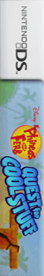 Phineas and Ferb: Quest for Cool Stuff - Box - Spine Image