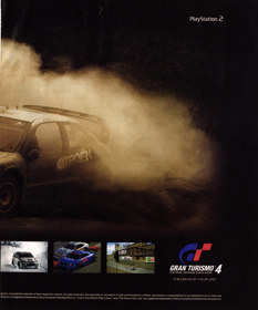 Gran Turismo 4 - Advertisement Flyer - Front