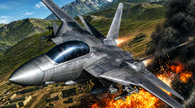 AirForce Delta Storm - Fanart - Background