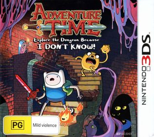Adventure Time: Explore the Dungeon Because I Don't Know! - Box - Front