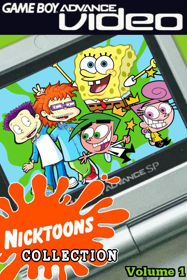 Game Boy Advance Video: Nicktoons Collection: Volume 1 - Box - Front - Reconstructed