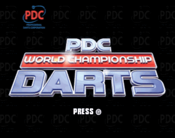 PDC World Championship Darts: Pro Tour - Screenshot - Game Title