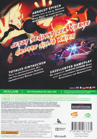 Naruto Shippuden: Ultimate Ninja Storm 3 - Box - Back