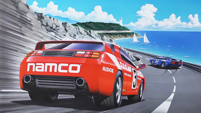 Ridge Racer - Fanart - Background