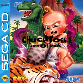 Chuck Rock II: Son of Chuck - Fanart - Box - Front