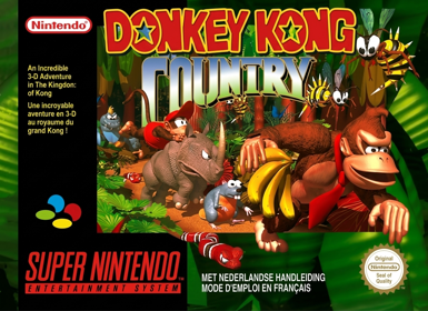 Donkey Kong Country - Box - Front