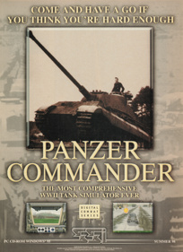Panzer Commander - Advertisement Flyer - Front