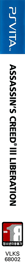 Assassin's Creed III: Liberation - Box - Spine