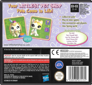 Littlest Pet Shop: Spring - Box - Back - Reconstructed