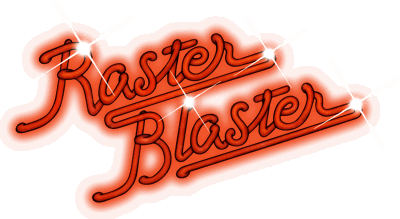 Raster Blaster - Clear Logo