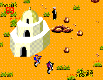 Enduro Racer - Screenshot - Gameplay