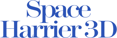 Space Harrier 3D - Clear Logo