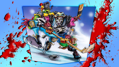 Mutant League Hockey - Fanart - Background