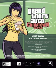 Grand Theft Auto: Chinatown Wars - Advertisement Flyer - Front