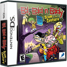 Ed, Edd n Eddy: Scam of the Century - Box - 3D Image