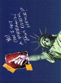 Crazy Taxi 2 - Advertisement Flyer - Front