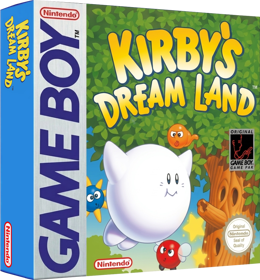 Kirby's Dream Land - Box - 3D