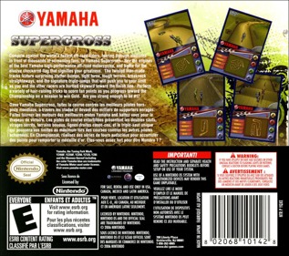 Yamaha Supercross - Box - Back