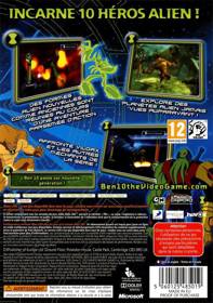 Ben 10: Alien Force: Vilgax Attacks - Box - Back