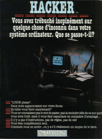 Hacker - Advertisement Flyer - Front