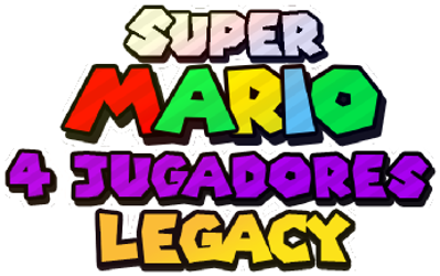 Super Mario 4 Jugadores - Clear Logo