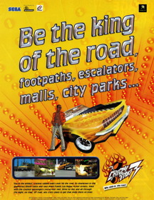 Crazy Taxi 3: High Roller - Advertisement Flyer - Front