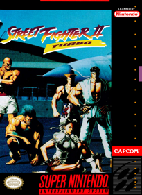 Street Fighter II Turbo - Fanart - Box - Front