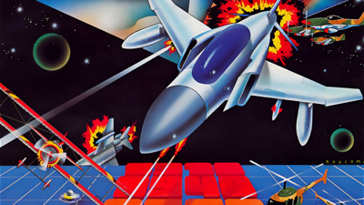 Time Pilot - Fanart - Background