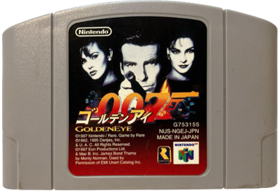 GoldenEye 007 - Cart - Front