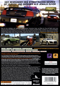 Midnight Club: Los Angeles: Complete Edition - Box - Back