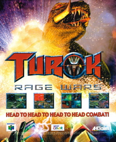 Turok: Rage Wars - Advertisement Flyer - Front