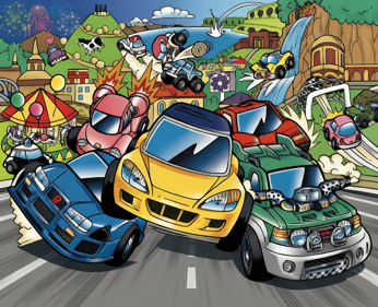 Choro Q Wonderful! - Fanart - Background