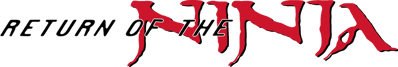 Return of the Ninja - Clear Logo Image