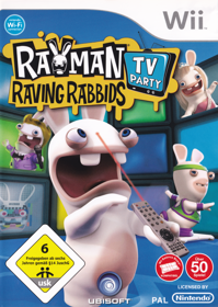 Rayman: Raving Rabbids: TV Party - Box - Front
