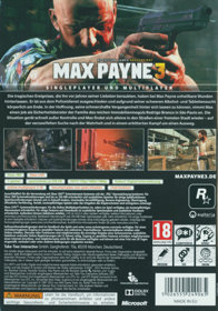 Max Payne 3 - Box - Back