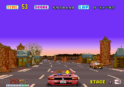 Sega Ages: OutRun - Screenshot - Gameplay