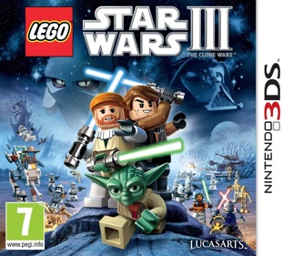 LEGO Star Wars III: The Clone Wars - Box - Front Image