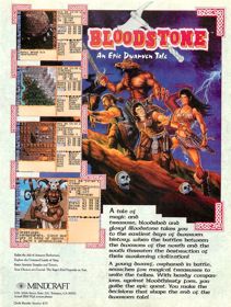 Bloodstone: An Epic Dwarven Tale - Advertisement Flyer - Front