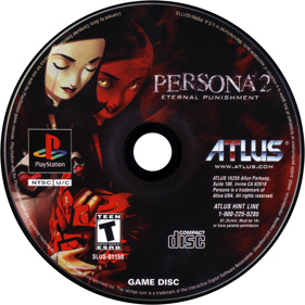 Persona 2: Eternal Punishment - Disc Image