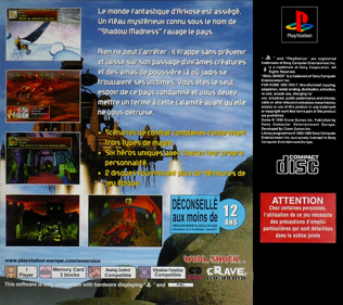 Shadow Madness - Box - Back