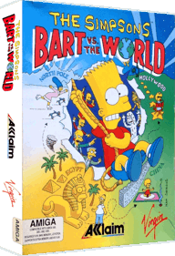 The Simpsons: Bart vs. the World - Box - 3D Image