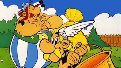 Asterix and the Magic Cauldron - Fanart - Background